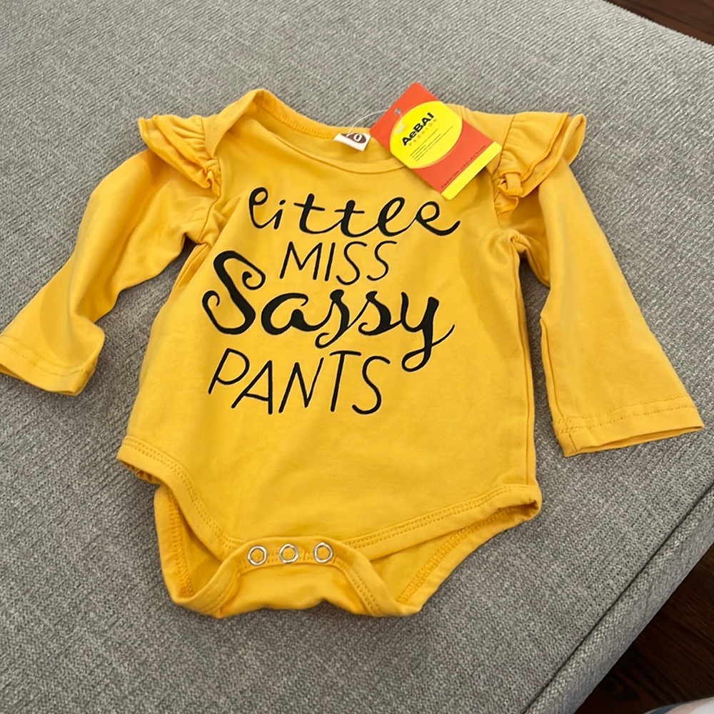Little Miss Sassy Pants onesie